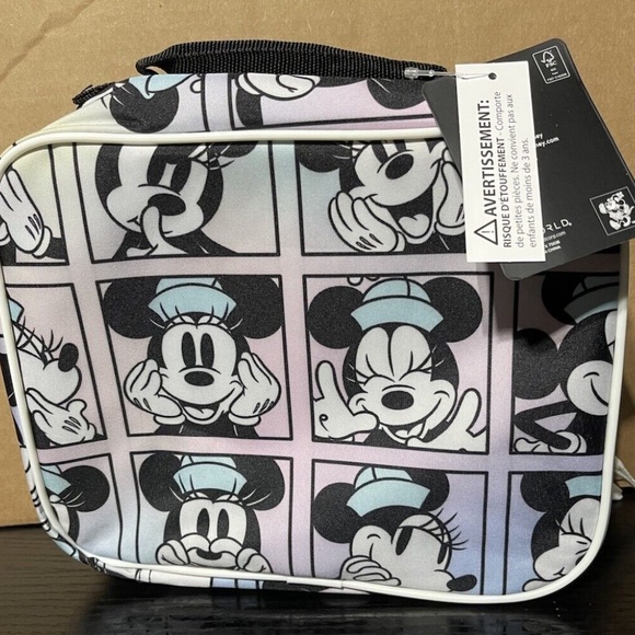 Disney Minnie Mouse Insulated Zipped Lunch Bag for Kids By Bloworld - Picture 12 of 12
